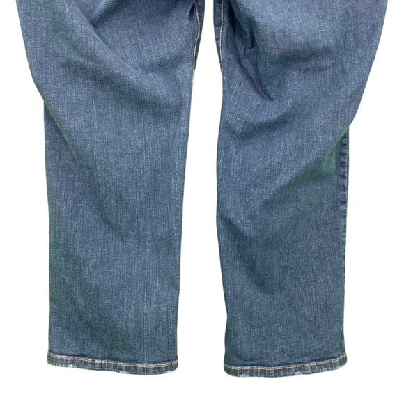 Lane Bryant Short Inseam Signature Fit Mid-Rise Straight Leg Jeans - Picture 13 of 15